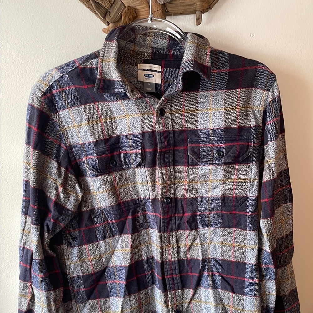 Old Navy Plaid Flannel Shirt